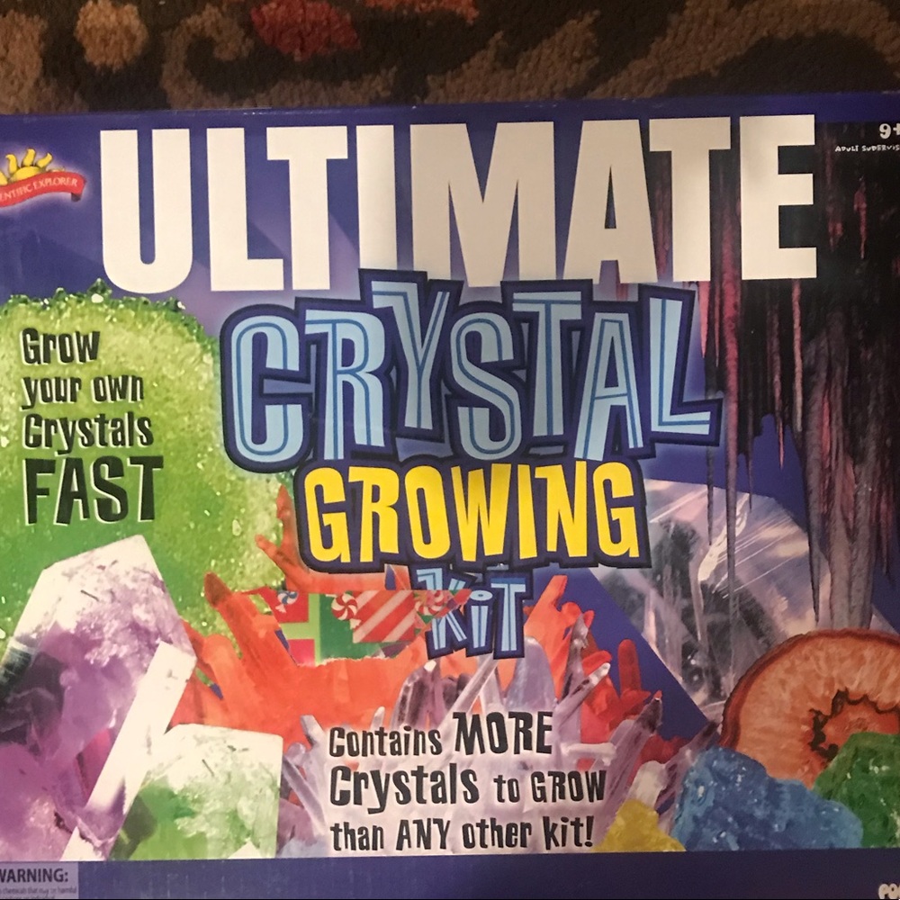 NEW Ultimate Crystal Growing Kit Awesome